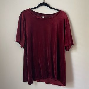 Velvet blouse